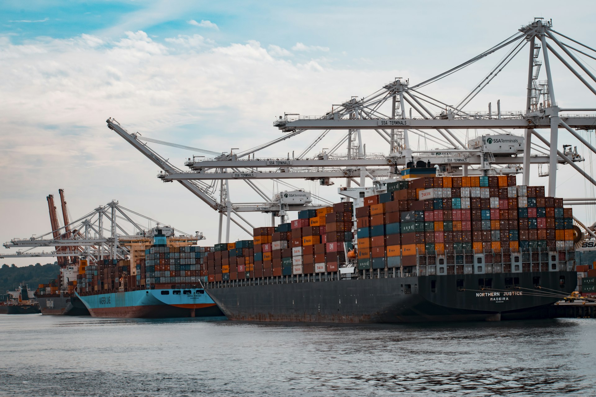 Global shipping containers